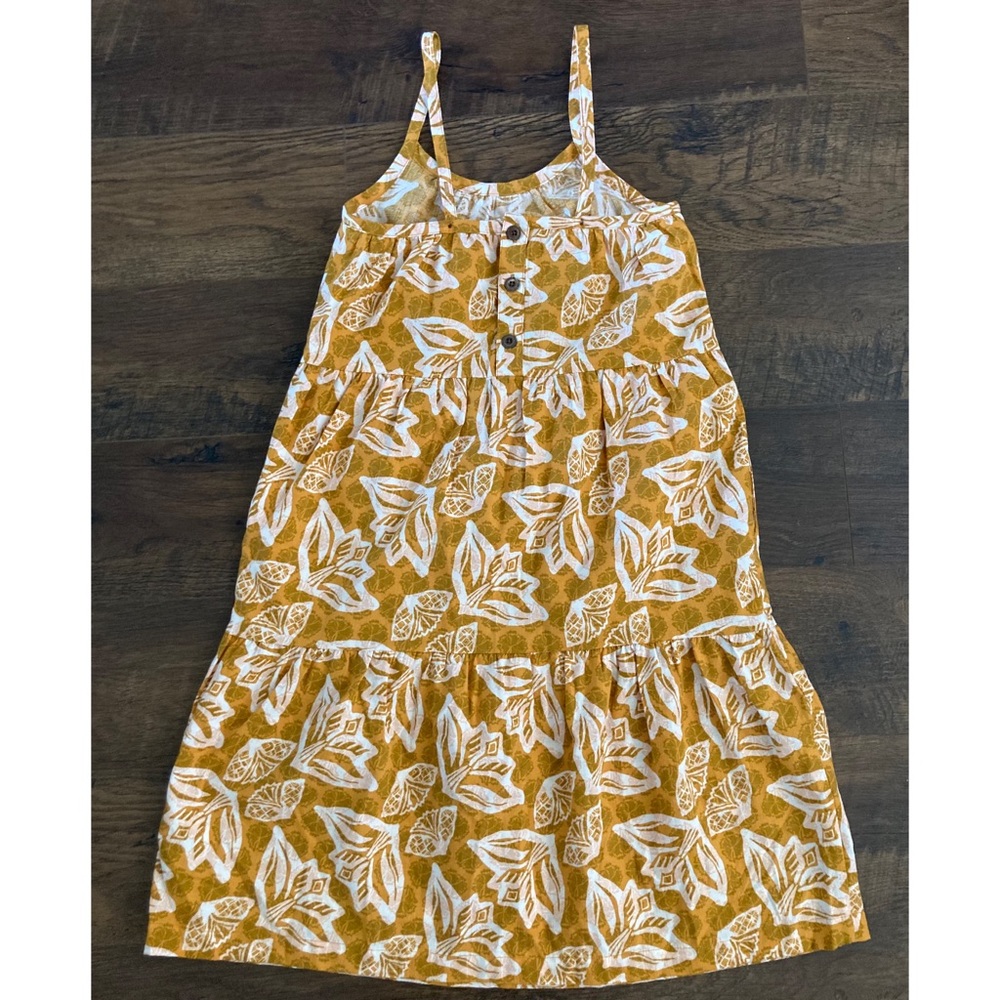 PATAGONIA Girls' Pataloha Dress Floral Tiered Sun Dress Sz 12 - Picture 3 of 7
